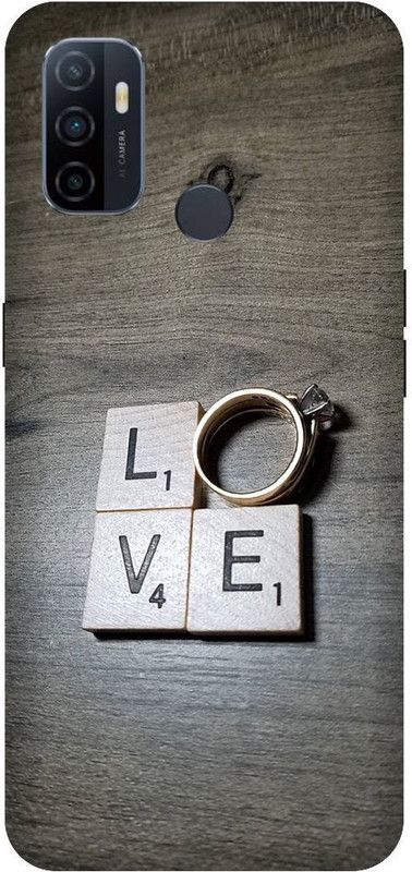 UMPRINT Back Cover for Oppo A33/Oppo CPH2137 Love Cute Ring Printed Back Cover  (Multicolor, Hard Case, Pack of: 1)