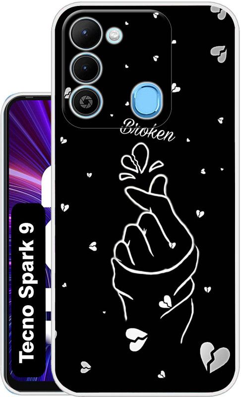 Case Club Back Cover for Tecno Spark 9  (Multicolor, Grip Case, Silicon, Pack of: 1)