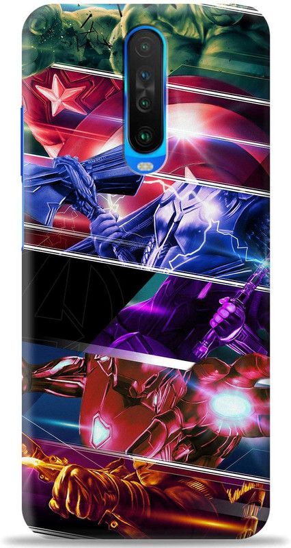 Crafter Back Cover for Poco X2  (Multicolor, Shock Proof, Pack of: 1)