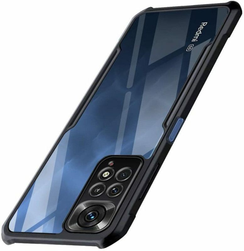 Mascot Max Back Cover for Redmi Note 11 Pro Plus 5G  (Transparent, Grip Case, Silicon, Pack of: 1)