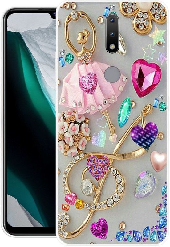 SHIVKUDI Back Cover for Nokia 4.2  (Multicolor, Grip Case, Silicon, Pack of: 1)