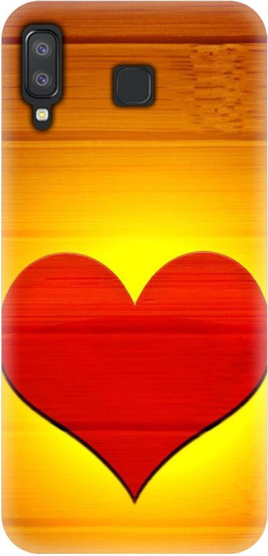 Smutty Back Cover for Samsung Galaxy A8 Star, SM-G885F, SM-G8850, SM-G885Y - Heart Print  (Multicolor, Hard Case, Pack of: 1)