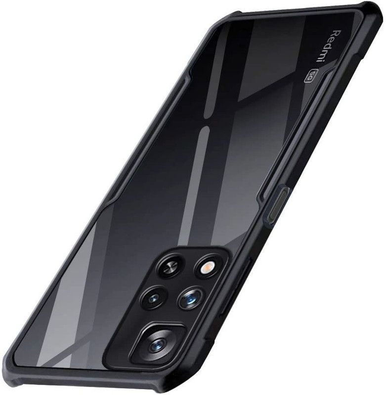 Chronic Back Cover for Redmi Note 11 Pro 5G, Redmi Note 11 Pro  (Black, Flexible, Pack of: 1)