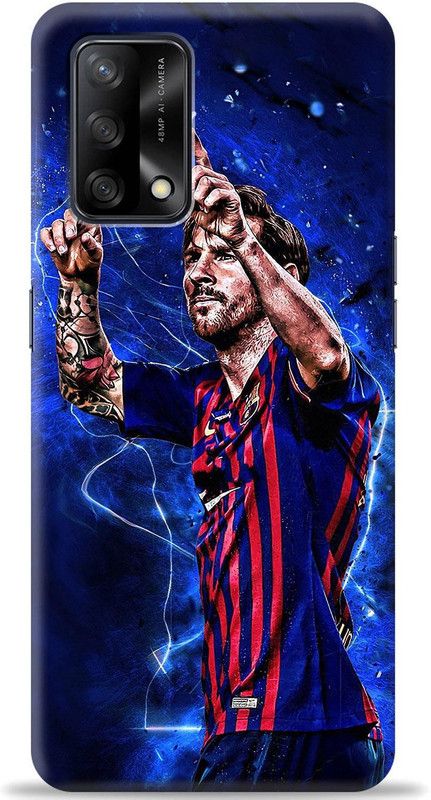 Swagr Back Cover for Oppo F19s  (Blue, Pack of: 1)