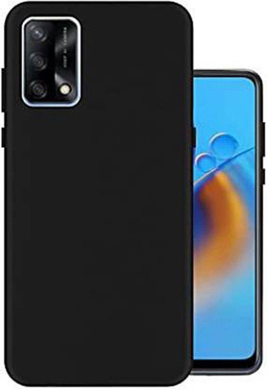 Stunny Back Cover for Oppo A74 5G  (Black, Grip Case, Pack of: 1)
