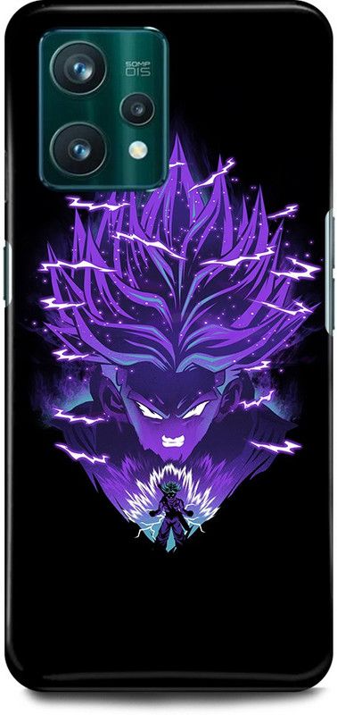 play fast Back Cover for Realme 9 Pro Plus 5G VEGETA, GOKU, DRAGON, BALL, Z  (Purple, Hard Case, Pack of: 1)