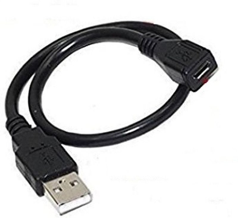 GADGET DEALS Micro USB Cable 0.1 m USB Replacement Cable  (Compatible with Morpho Fingerprint Scanners 1300 E2, E3, Black)