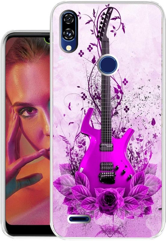 Case Club Back Cover for Gionee F10  (Purple, Grip Case, Silicon, Pack of: 1)