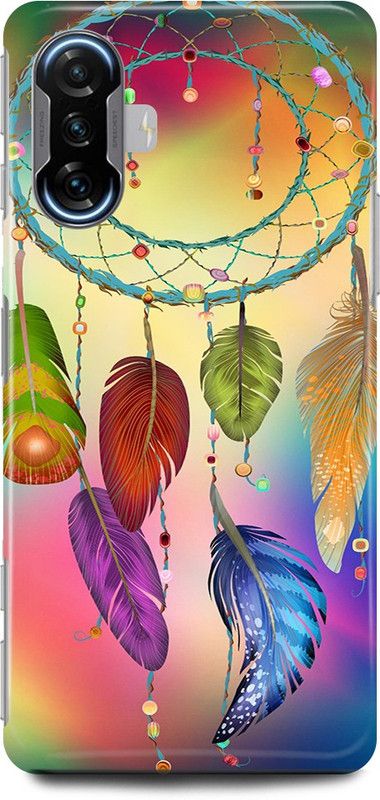play fast Back Cover for POCO F3 GT DREAM, CATCHER, LOVE  (Multicolor, Hard Case, Pack of: 1)