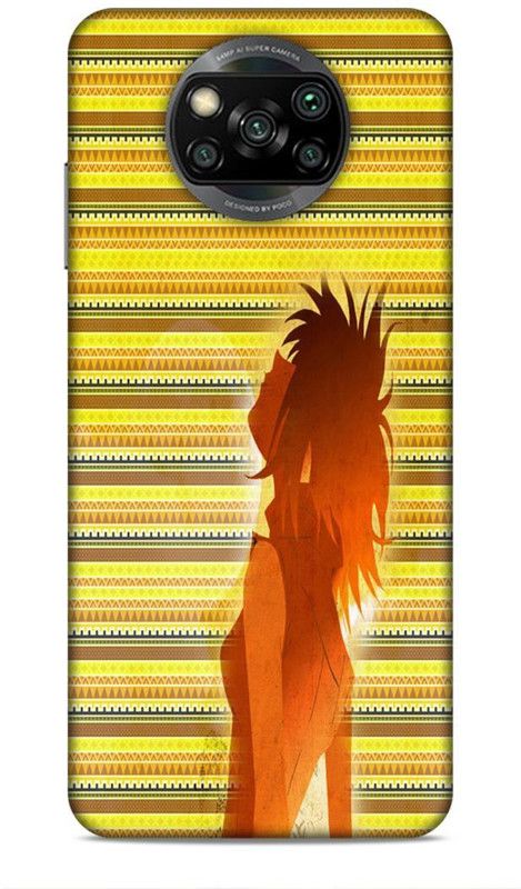 Keviv Back Cover for Poco X3  (Multicolor, 3D Case, Pack of: 1)