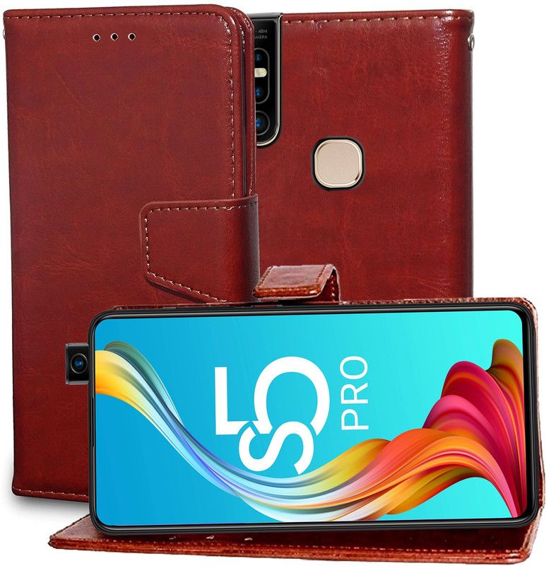 Unistuff Back Cover for Infinix S5 Pro  (Brown, Dual Protection, Pack of: 1)