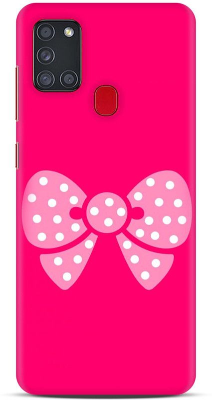 Sankee Back Cover for Samsung Galaxy A21s  (Red, Hard Case)