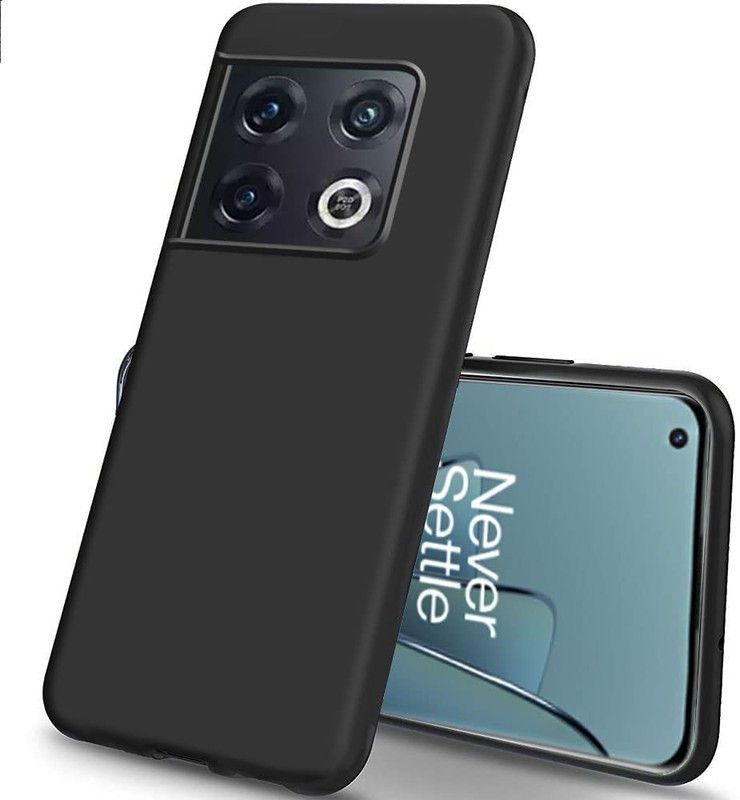 CHATURVEDH Back Cover for One Plus 10 Pro (5G)  (Black, Pack of: 1)
