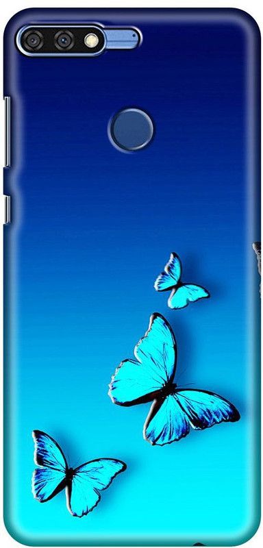 Flipkart SmartBuy Back Cover for Honor 7C  (Blue, Hard Case, Pack of: 1)
