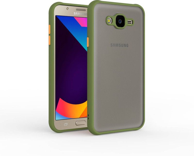 AOnes Back Cover for Samsung Galaxy J7 / J7 Nxt  (Green, Cases with Holder, Pack of: 1)