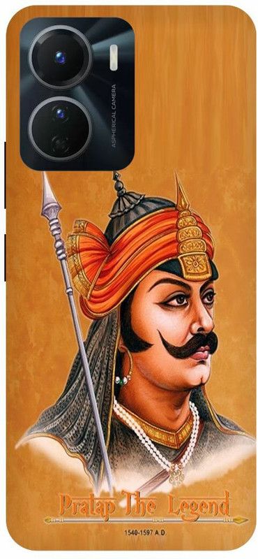 COVERJET Back Cover for VIVO Y16-MAHARANA- PRATAP- MEVAR- SHASHAK- KING  (Multicolor, Hard Case, Pack of: 1)