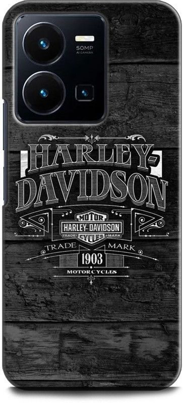 WallCraft Back Cover for Vivo Y35, V2205 BIKE, BIKE LOVER, SUPERBIKE, RACER, HARLEY DAVIDSON  (Multicolor, Dual Protection, Pack of: 1)