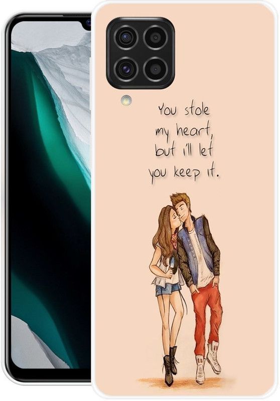 SHIVKUDI Back Cover for Samsung Galaxy F62, Samsung F62  (Multicolor, Grip Case, Silicon)