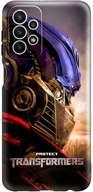 printwhiz Back Cover for Samsung A23,Samsung A235G  (Black)