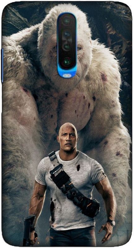 CROKIAN Back Cover for POCO X2 Rock Back Cover  (Multicolor, Hard Case, Pack of: 1)