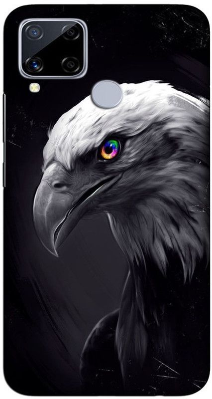 CROKIAN Back Cover for Realme C15 Eagle Back Cover  (Multicolor, Hard Case, Pack of: 1)