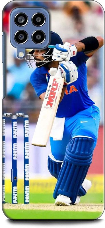 WallCraft Back Cover for SAMSUNG Galaxy M53 5G VIRAT KOHLI, CRICKET, CAPTAIN, SPORTS  (Multicolor, Dual Protection, Pack of: 1)