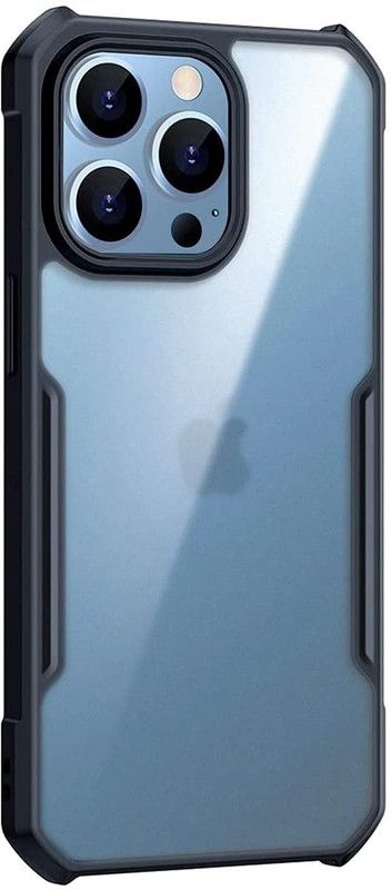 S-Hardline Back Cover for Apple iphone 13, Bumper Clear Transparent Case  (Transparent)