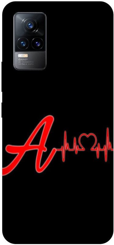 THE NARAYANA COLLECTIONS Back Cover for VIVO Y73- V2059-A,NAME,LATTER,ALPHABET,LIFE,LINE  (Multicolor, Hard Case, Pack of: 1)