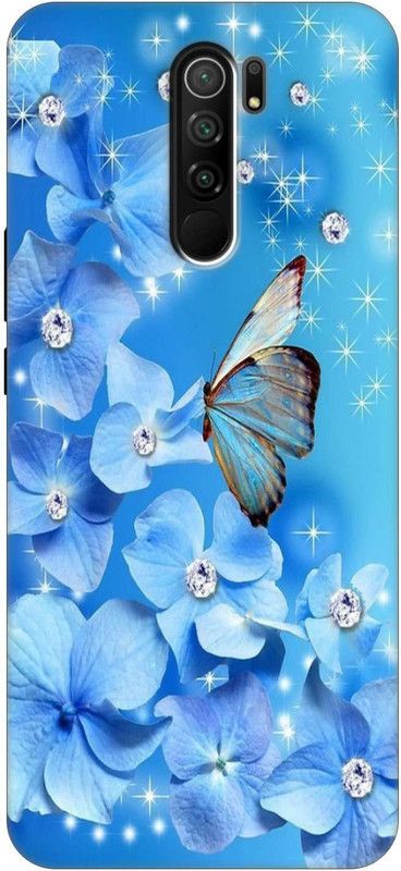 Nassion Back Cover for Mi Redmi 9 Prime Back Cover  (Multicolor, Dual Protection, Silicon, Pack of: 1)