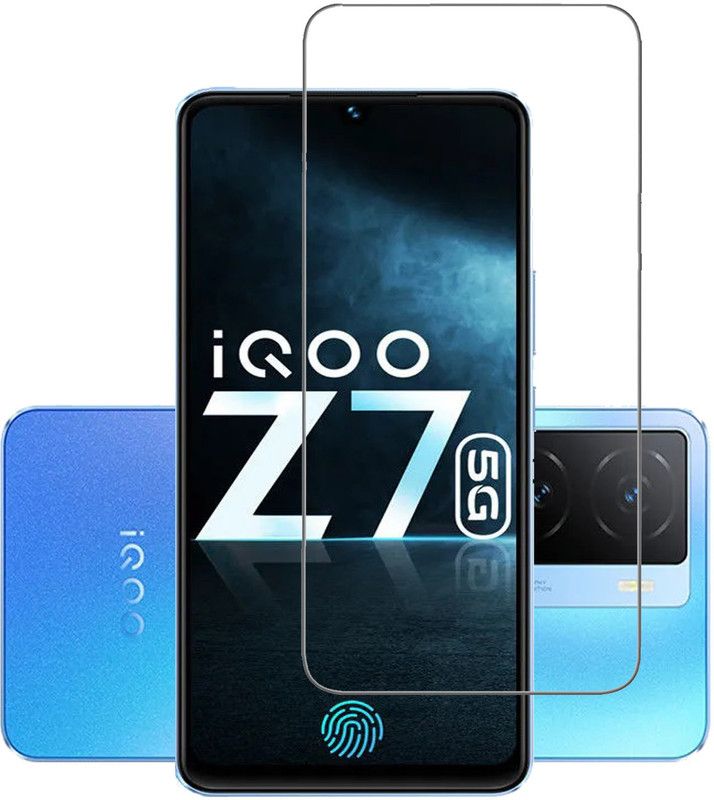 INFINITYWORLD Tempered Glass Guard for iQOO Z7 5G, iQOO Z7s 5G (6.38)  (Pack of 1)