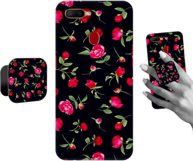COBIERTAS Back Cover for Oppo A12  (Multicolor, Cases with Holder)