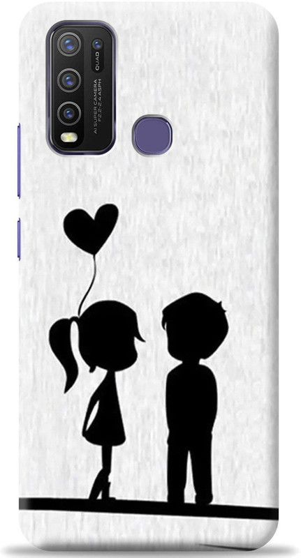 Crafter Back Cover for Vivo Y50  (Grey, Shock Proof, Pack of: 1)