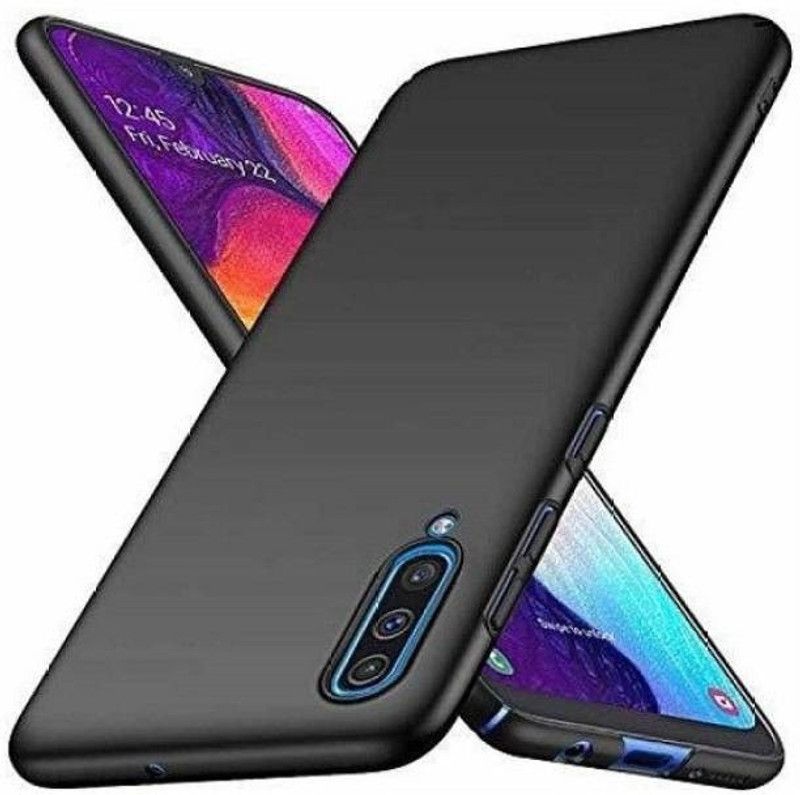 ALONZO Back Cover for Redmi A3, Mi A3  (Black)