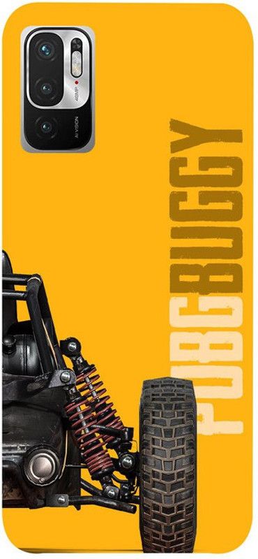 Mobismart Back Cover for Poco M3 Pro 5G  (Yellow, Black, Waterproof, Silicon)