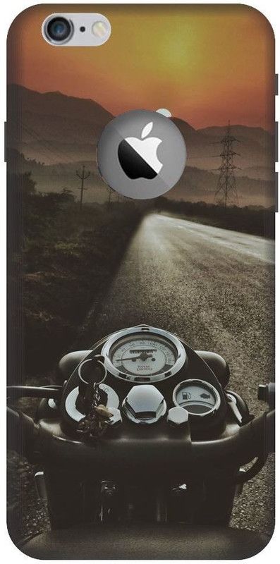 BYXIS Back Cover for iphone 7 cut royal enfield, Bullet, bike, rider, keys, royal enfield bike  (Multicolor, Shock Proof, Pack of: 1)