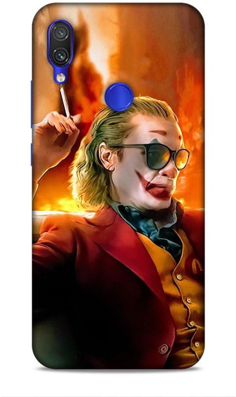 MAPPLE Back Cover for Redmi Note 7S (Joker / Printed / Designer)  (Multicolor, Hard Case, Pack of: 1)