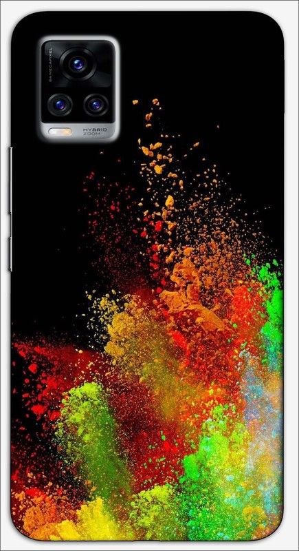 CROKIAN Back Cover for ViVO V20 Pro Colour Back Cover  (Multicolor, Hard Case, Pack of: 1)