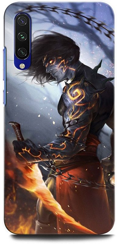 ORBIQE Back Cover for Mi A3 MZB7975IN PRINCE OF PERSIA, GAME, PRINCE, PRINCE OF PERSIA CHARACTER, KATANA  (Multicolor, Hard Case, Pack of: 1)