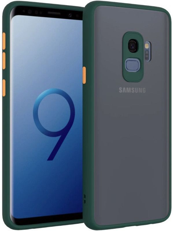 MOBIRUSH Back Cover for Samsung Galaxy J8  (Green, Camera Bump Protector, Pack of: 1)