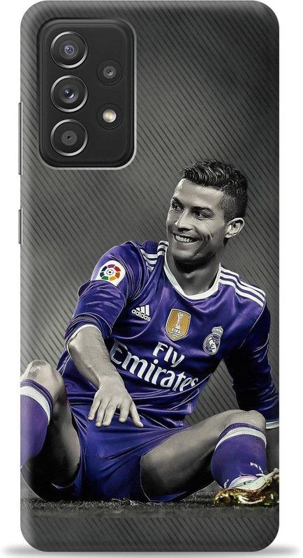 Swagr Back Cover for Samsung Galaxy A52  (Grey, Blue, Pack of: 1)