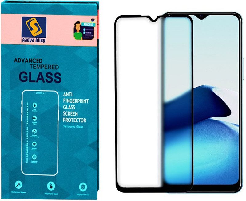 Aadya Alley Edge To Edge Screen Guard for Realme 5 Matte Ceramic (Flexible) Not Glass  (Pack of 1)