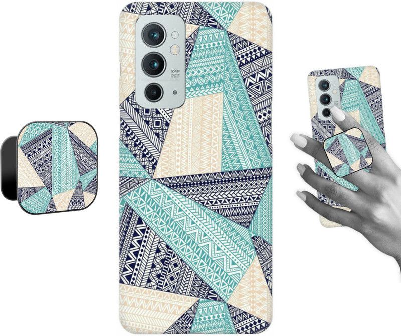 COBIERTAS Back Cover for Oneplus 9RT 5G  (Multicolor, Pack of: 2)