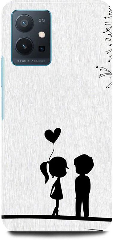 JUGGA Back Cover for OPPO A96, CPH2333, , LOVE COUPLE, QUITE COUPLE, LOVELY ,VALENTINE,LOVERS  (White, Hard Case, Pack of: 1)