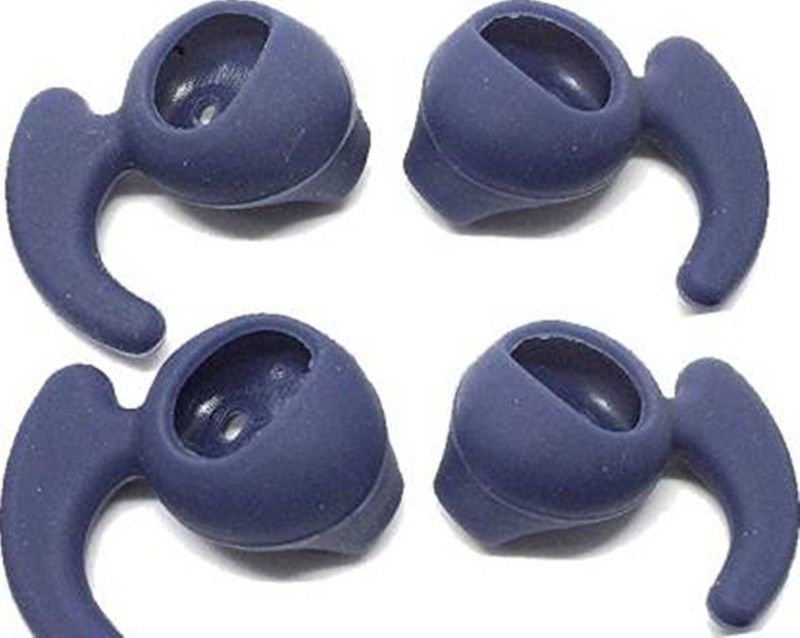 BUM Silicone Soft Earbuds In The Ear Headphone Cushion (Pack of 4, Blue) In The Ear Headphone Cushion  (Pack of 4, Blue)