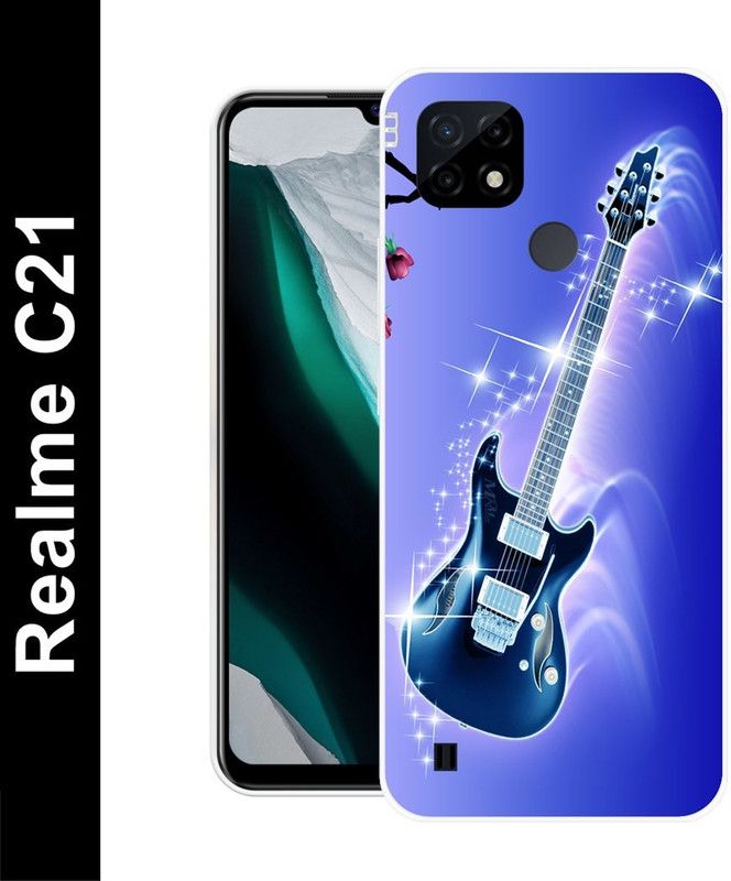 Aabra Back Cover for Realme C21, Realme C12, Realme C25s, Realme Narzo 20, Realme Narzo 30A  (Blue, Flexible, Silicon, Pack of: 1)