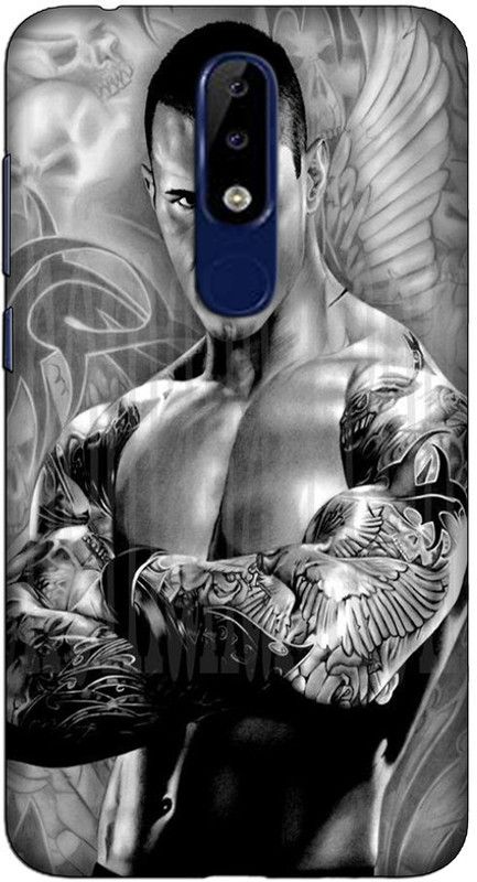 CROKIAN Back Cover for Nokia 6.1 Plus Randy orten Back Cover  (Multicolor, Hard Case)