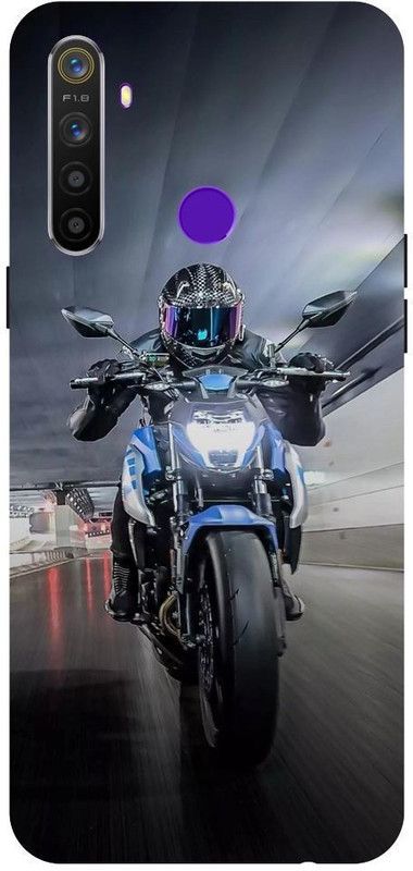 Wall Art Back Cover for Realme 5 Carbon fibres, graphite, Sports  (Multicolor, Dual Protection)