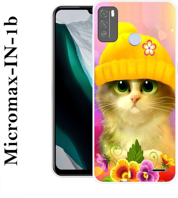 REALKING Back Cover for Micromax in 1b  (Multicolor, Silicon)