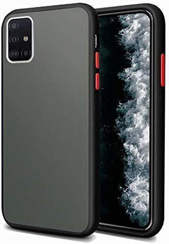 mamani Back Cover for Samsung Galaxy M51 (Black)  (Black, Camera Bump Protector, Silicon, Pack of: 1)