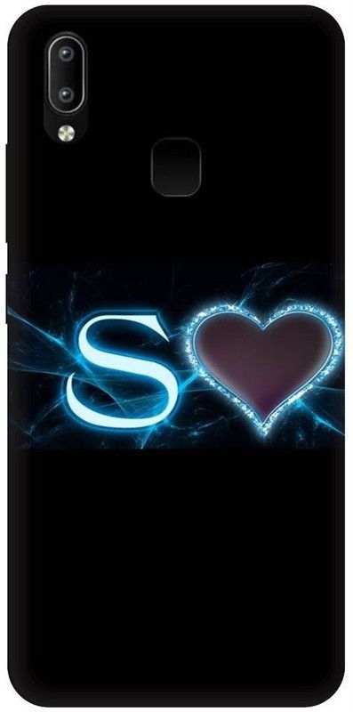 URCHIN Back Cover for Vivo Y95 S letter, Letter S, S word, S name, S  (Multicolor, Shock Proof, Pack of: 1)